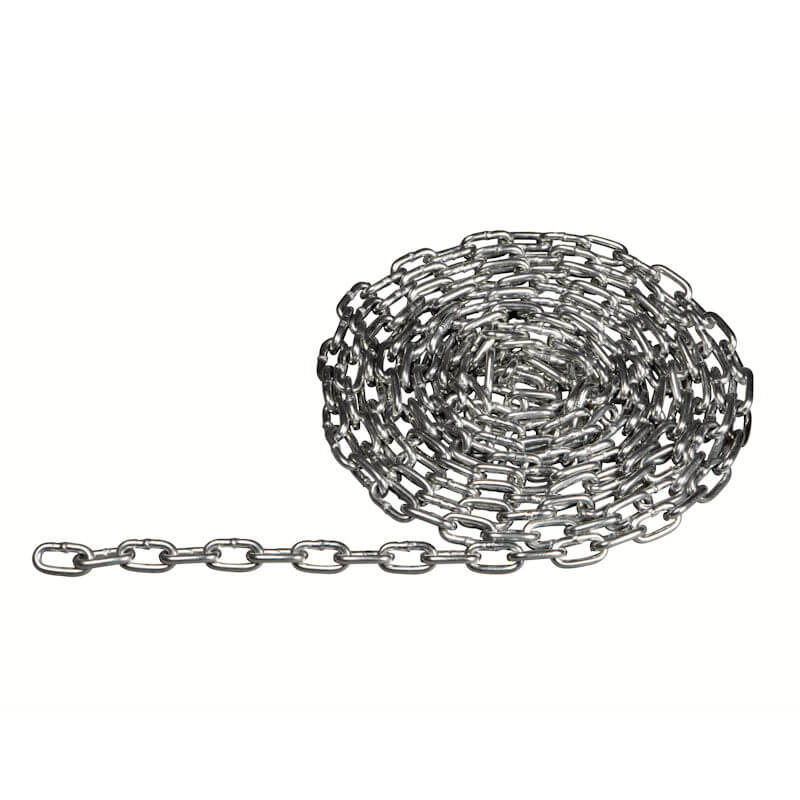 Durable Chain For Wheel Chocks With Quick Links & Bracket
